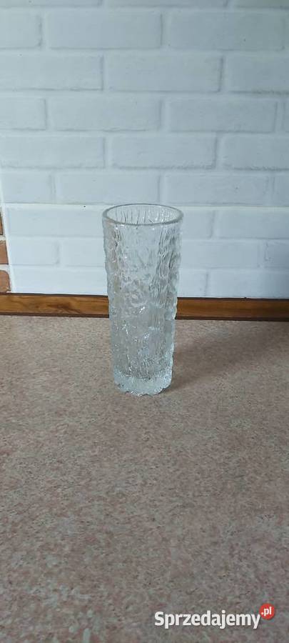 Wazon Vase Glass transparentny podkarpackie