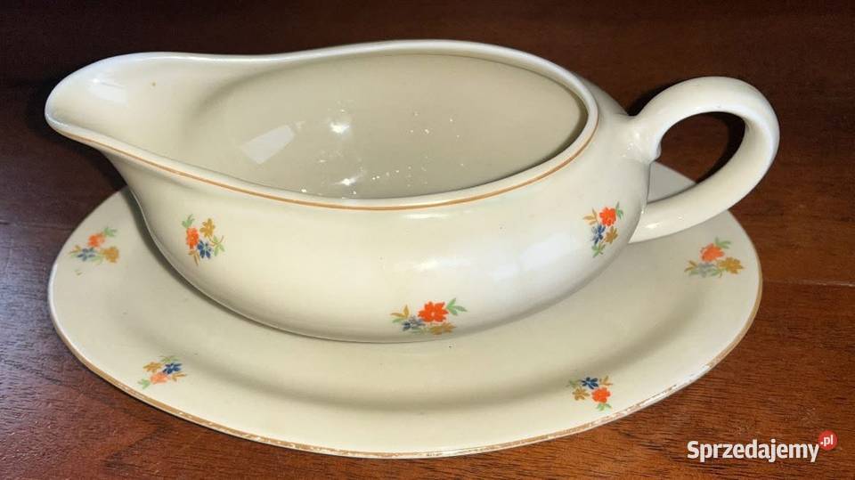 Sosjerka Syg Giesche z lat 1935 1945 To zielona Porcelana i szkło Gdańsk