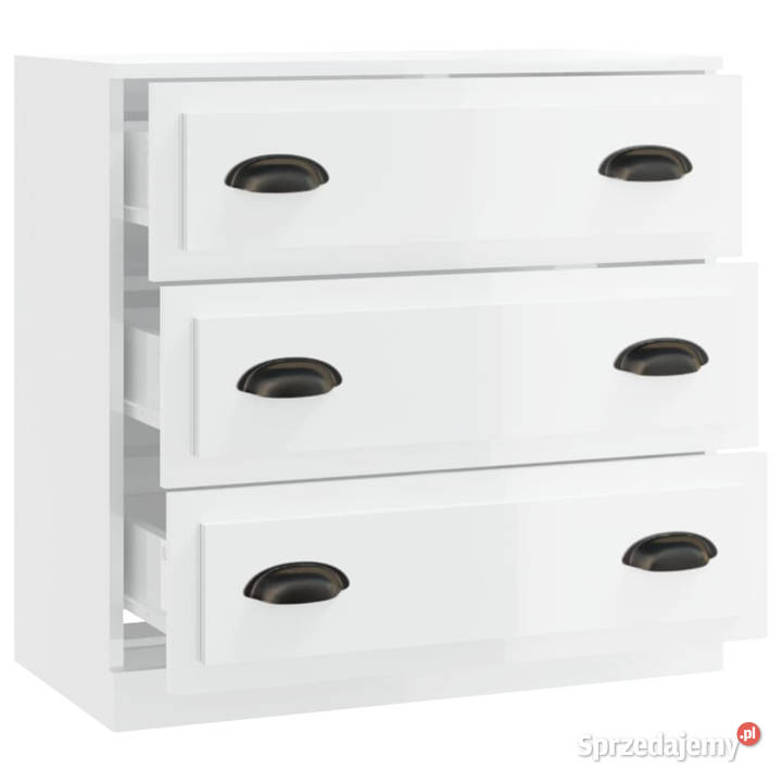 Szafka biała z połyskiem 70x355x675 WM816226 Pozostałe Warszawa