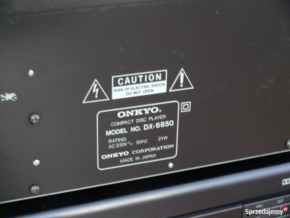 Audiofilskie CD Onkyo DX6850 sprawny WYSYŁKA Jasło