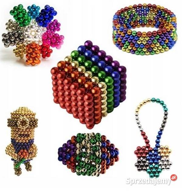 KULKI klocki Magnetyczne NEOCUBE 216 3mm ZESTAW Nowy Sącz