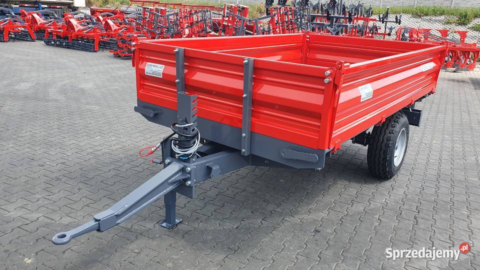 Przyczepa rolnicza jednoosiowa ładowność 3t Czarnocin