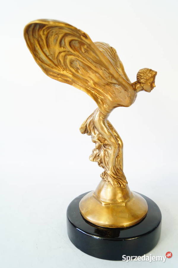 Kobieta Spirit of Ecstasy Rolls Royce Figura z Antyki Gizałki