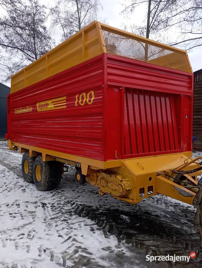 Przyczepa samozbierająca Schuitemaker Rapide 100 Bukownica