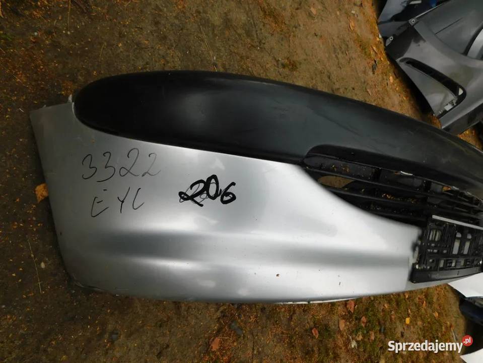 peugeot 206 zderzak kolor EYC 3322 WYSYŁKA osobowe
