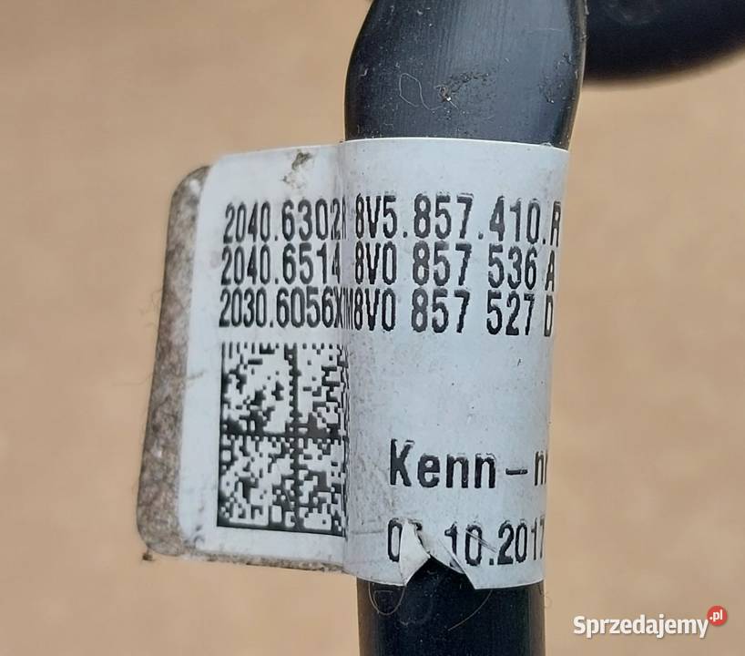 LUSTERKO PRAWE ELEKTRYCZNE AUDI A3 8V 8V5857410R osobowe dolnośląskie Mielęcin