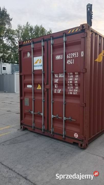Kontener morski 12 metrów stan Warszawa