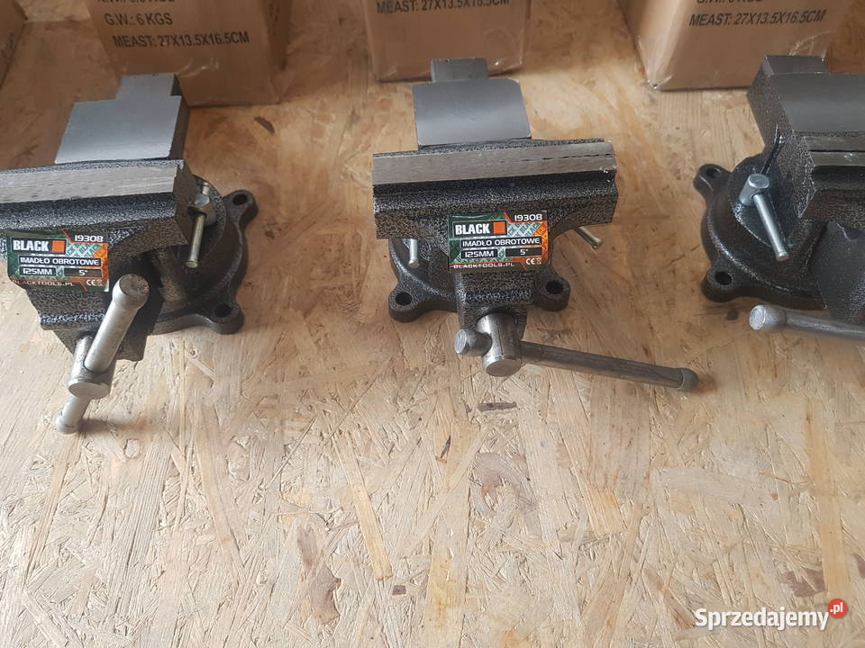 IMADŁO ŚLUSARSKIE OBROTOWE 125MM KOWADŁO SOLIDNE Głogowa