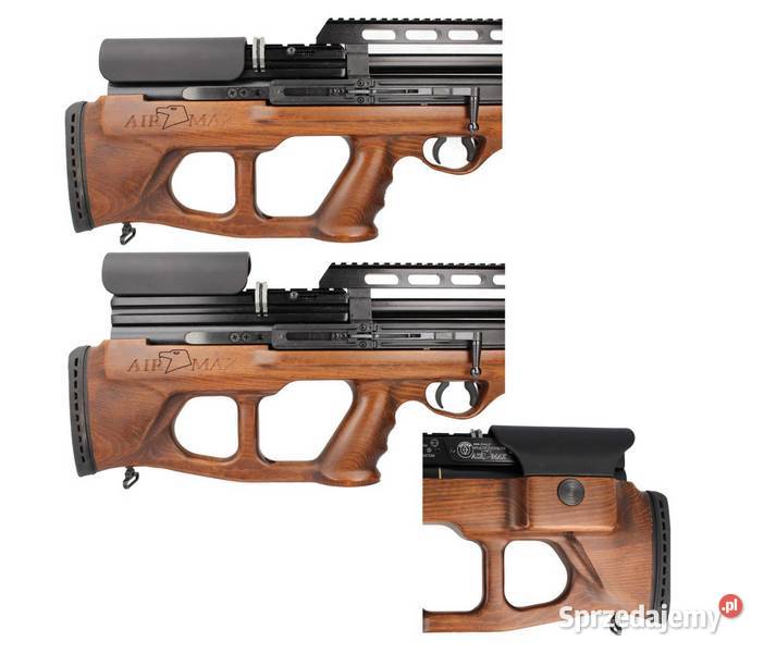 Wiatrówka PCP Hatsan AirMax tłumik QE 45 mm Trzcianka