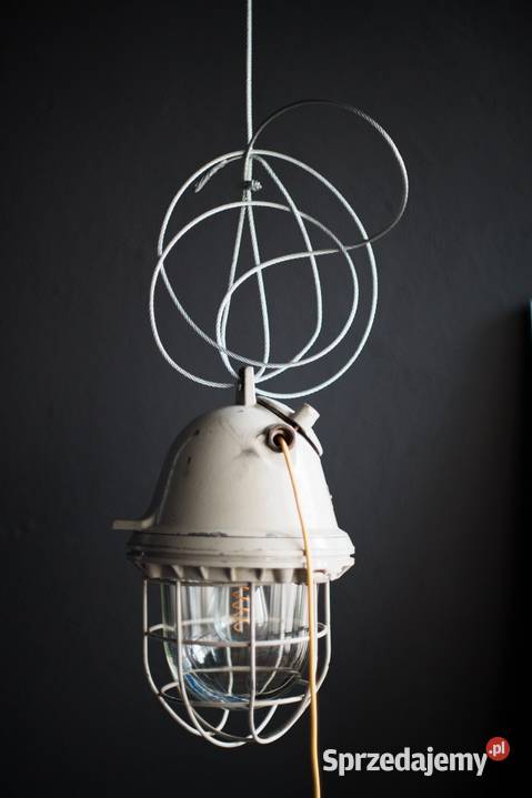 Lampa loft przemysłowa przeciwwybuchowa vintage Warszawa sprzedam