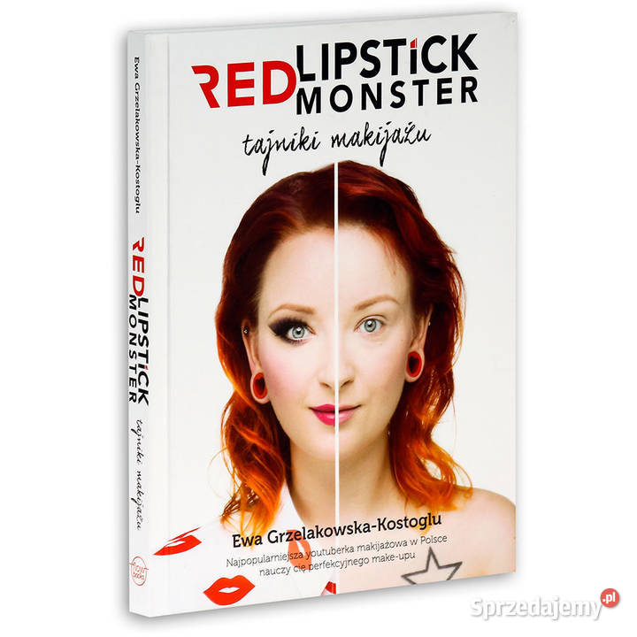 Książka Nauka MAKIJAŻU Red Lipstick Monster Wrocław sprzedam