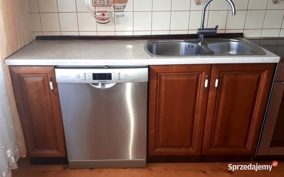 Meble kuchenne drewniane zestaw stan Komplety mebli Poręba