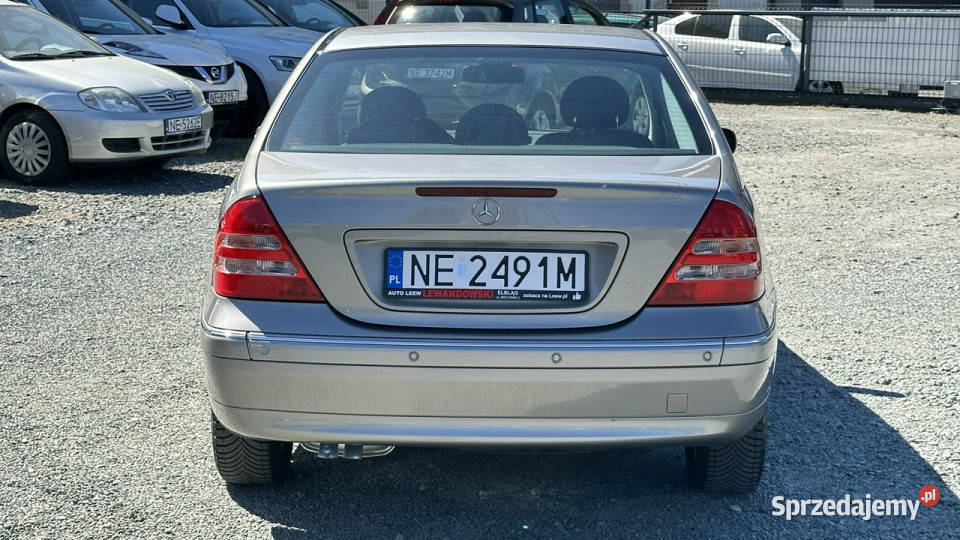 Mercedes C 200 18 Benzyna Moc 163 Automat W203 klimatyzacja warmińsko-mazurskie Elbląg