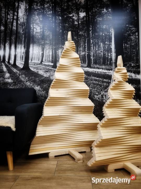 Drewniana choinka 160 ekologiczne drzewko Boże Narodzenie śląskie Kalety sprzedam