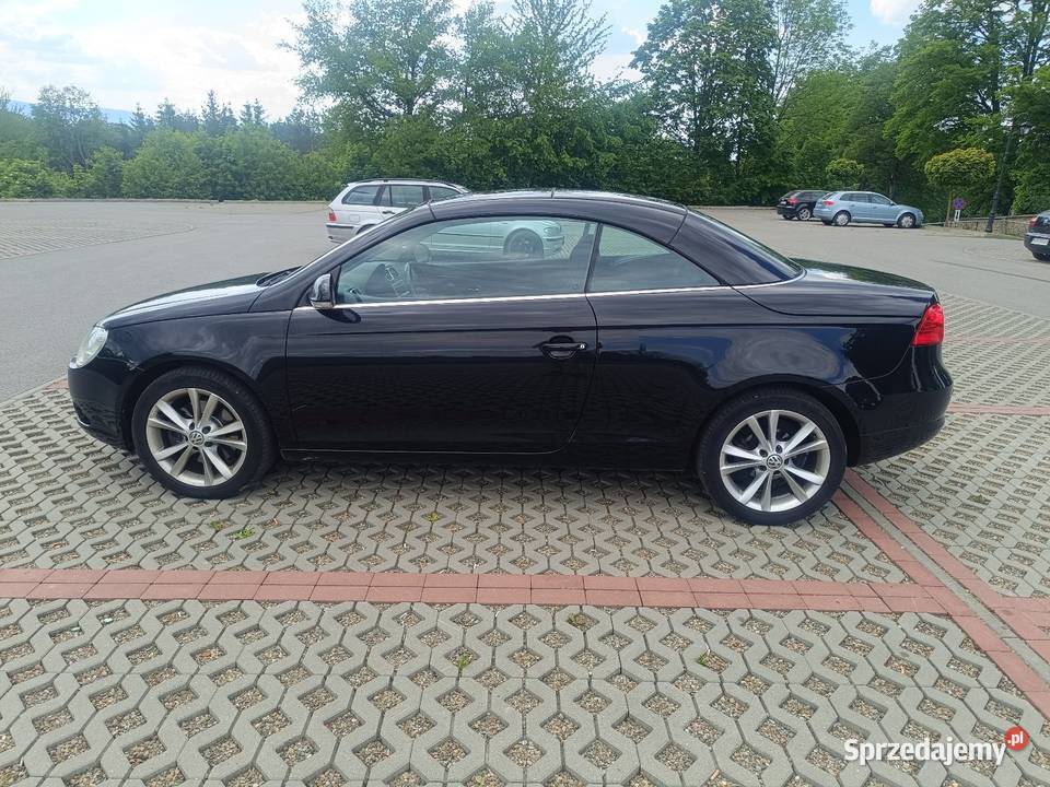 Volkswagen Eos cabrio twardy dach czarny