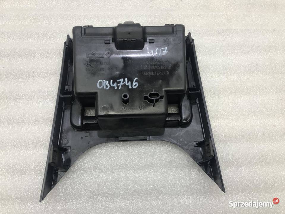 SCHOWEK TUNELU ŚRODKOWEGO PEUGEOT 407 9644584477 osobowe