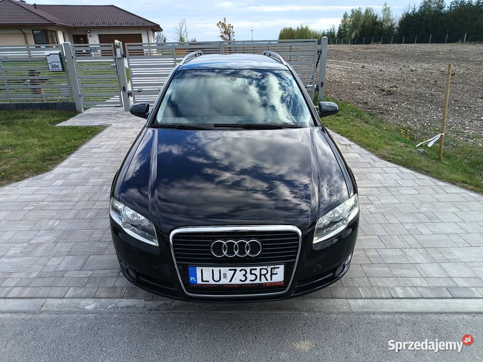 Audi A4 B7 20 TDI Quattro 4x4 czarna zadbana czujnik parkowania A4