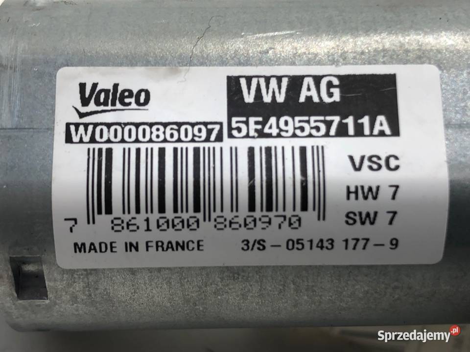 SILNIK WYCIERACZEK TYŁ SKODA KODIAQ 5F4955711A