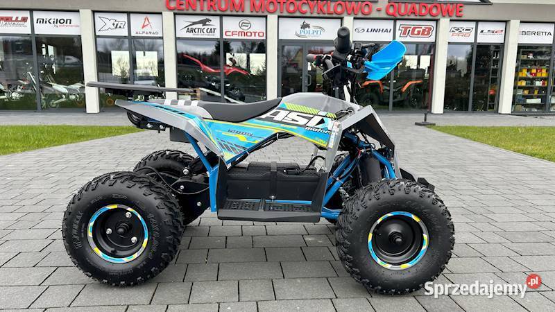 MINI QUAD ASIX LIYA EM116 1200W SZARONIEBIESKIM automatyczna Pozostałe Kraków