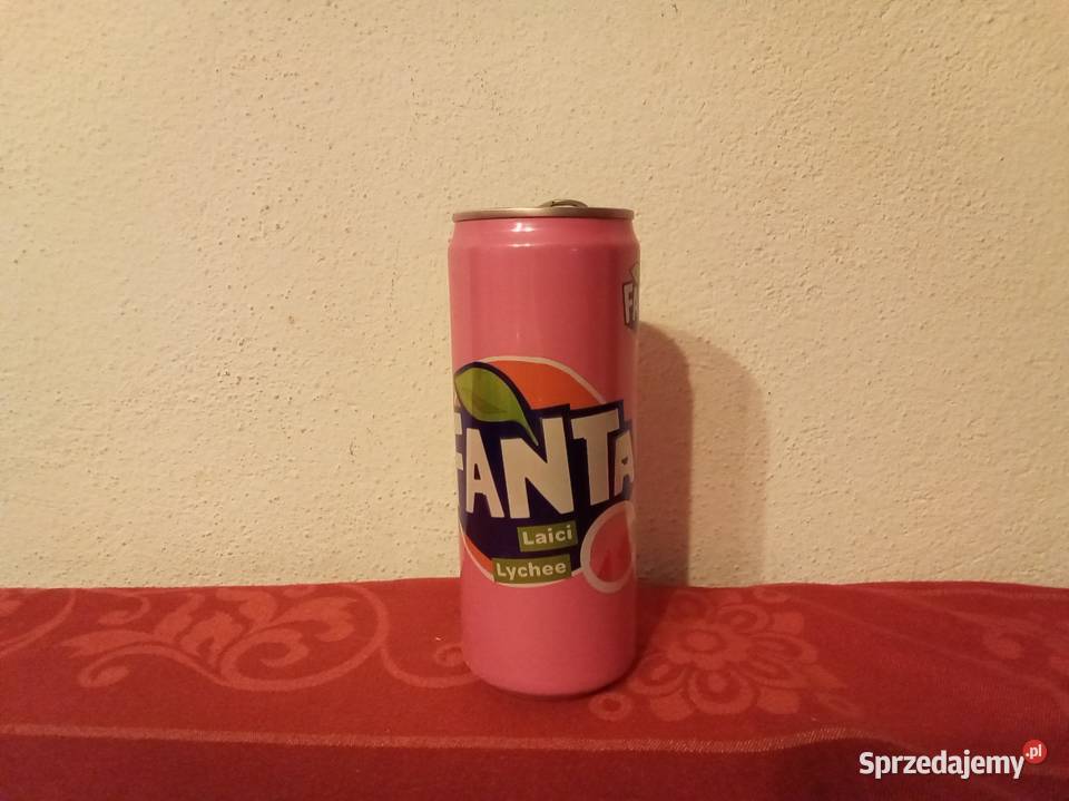 Pusta puszka fanta liczi Malezja Warszawa sprzedam