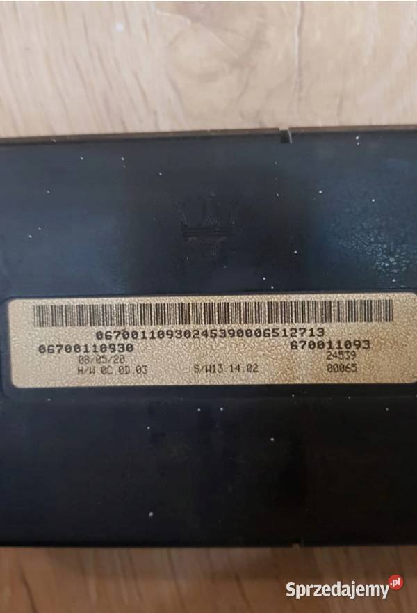 Moduł 670011093 klimatyzacji Maserati Ghibli klimatyzacja Mielec