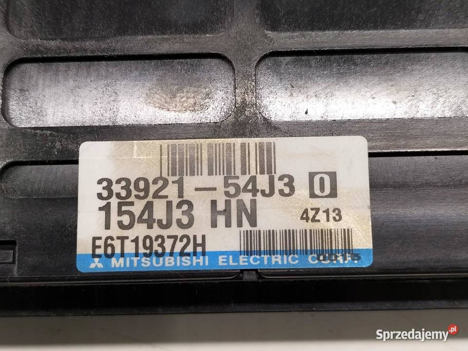 STEROWNIK SILNIKA E6T19372H 27 B 187 3392154J3 Rok produkcji 2005 świętokrzyskie