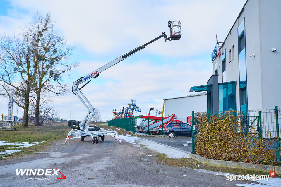 Podnośnik koszowy Dino 180 XT 2 Dźwigi, podnośniki