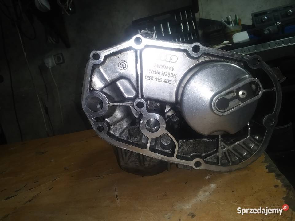 Podstawa filtra oleju VW AUDI 25 TDI V6 Lubin sprzedam