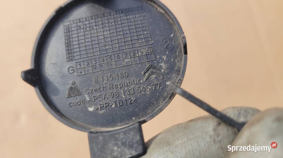 CITROEN C3 III 16 ZAŚLEPKA HAKA ZDERZAKA TYŁ śląskie Ruda Śląska