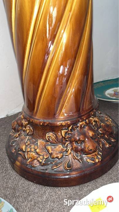 Porcelanowy postument Do kwiatów Pod rzeźbę czy Pozostałe Gdańsk