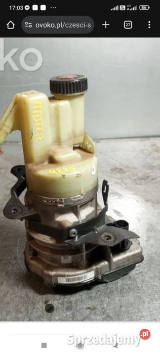 POMPA WSPOMAGANIA RENAULT MASTER 23 USZKODZONA Raków sprzedam