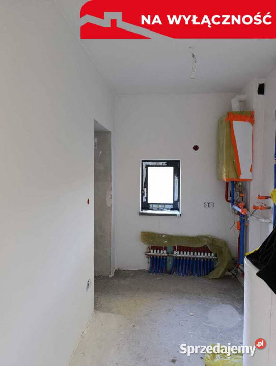 Nowy dom parterowy z antresolą