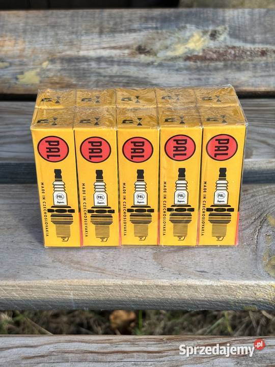 Świece zapłonowe PAL Czechoslovakia Nowe z epoki lubelskie Lublin