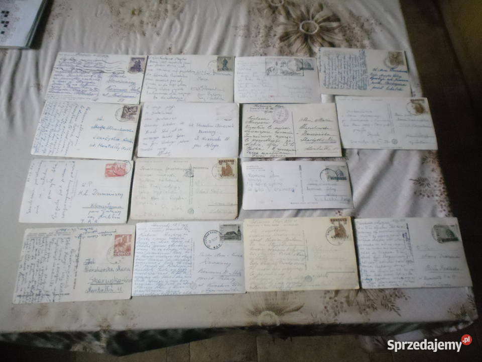 Widokówki Czarno białe polskie z obiegu mazowieckie