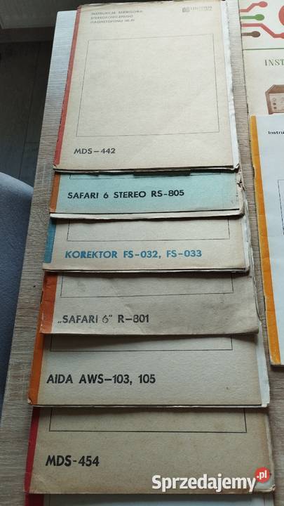 Unitra instrukcje serwisowe Wrocław