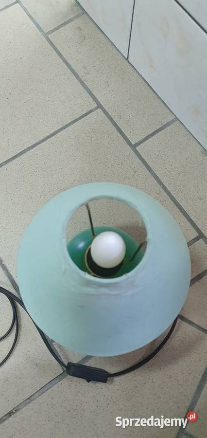 Lampka nocna odcienie zieleni łódzkie Łódź