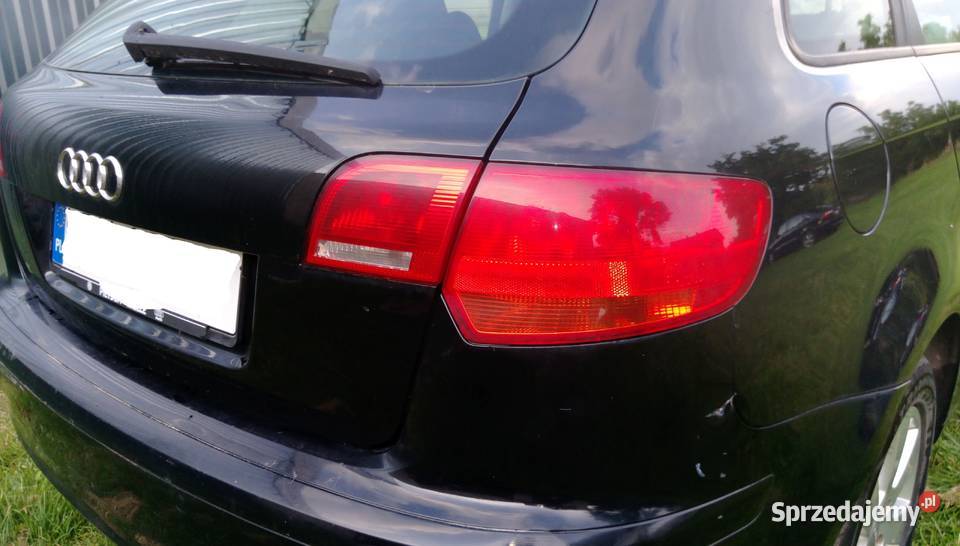 Audi A3 8P sportback Klapa tył LY9B czarna części blacharskie Łęczna