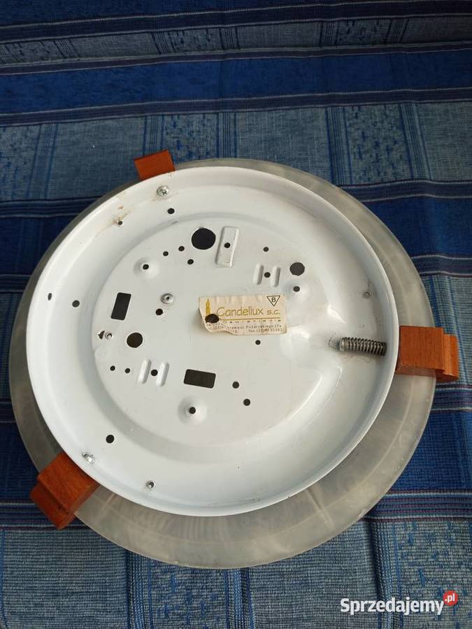 Lampa Sufitowa Candellux Plafon Biały Uchwyt z Warszawa sprzedam
