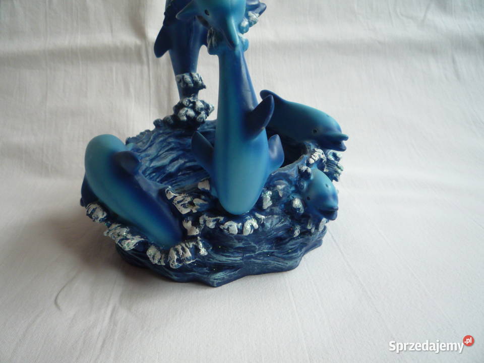 Nowy Koszyczek Delfiny Niebieskie odcienie błękitu