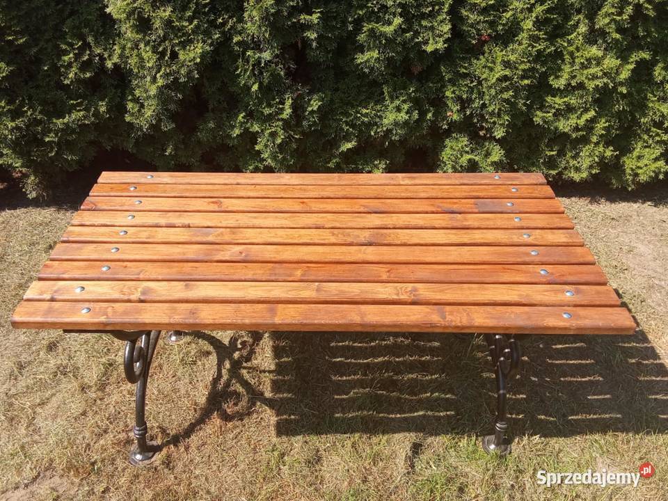 Stół ogrodowy drewniany Stoły i stoliki ogrodowe Świdwin