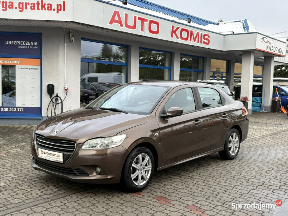 Peugeot 301 16 Benzyna LPG Salon Polska Alufelgi klimatyzacja 301 śląskie Tarnowskie Góry