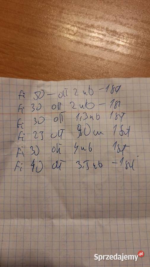 Orzrch włoski kłody Tarnów sprzedam