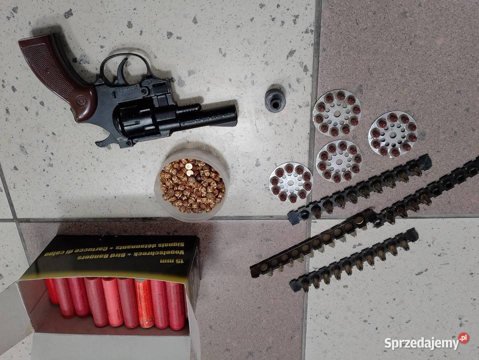 PISTOLET HUKOWY ALARMOWY Antyki, Sztuka, Kolekcje Wielgłowy