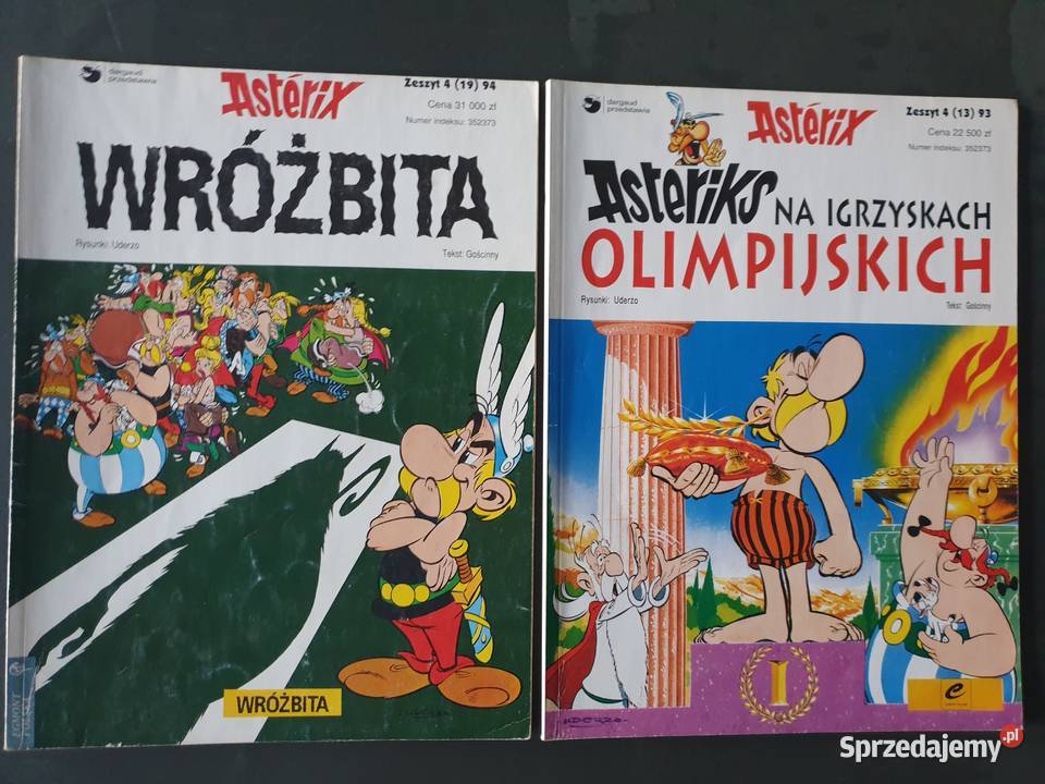 Asterix 8 komiksów pierwsze wydania