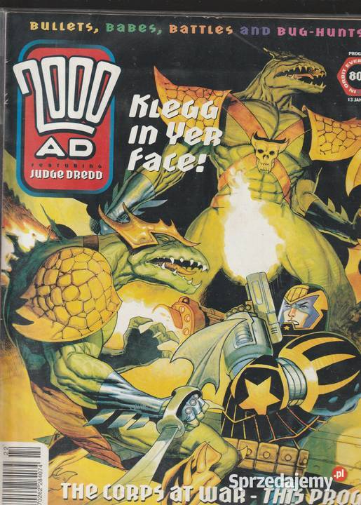 2000 AD 922 11995 angielski Rok wydania 1995 mazowieckie sprzedam