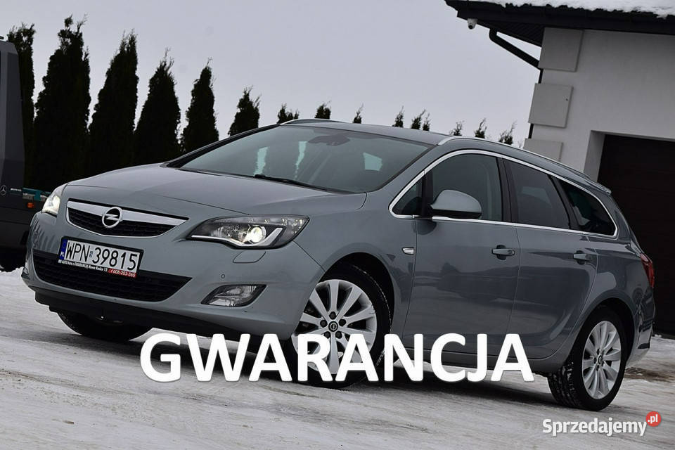 Opel Astra 14T 140 Led Xenon Navi Gwarancja J isofix Nowe Kucice sprzedam