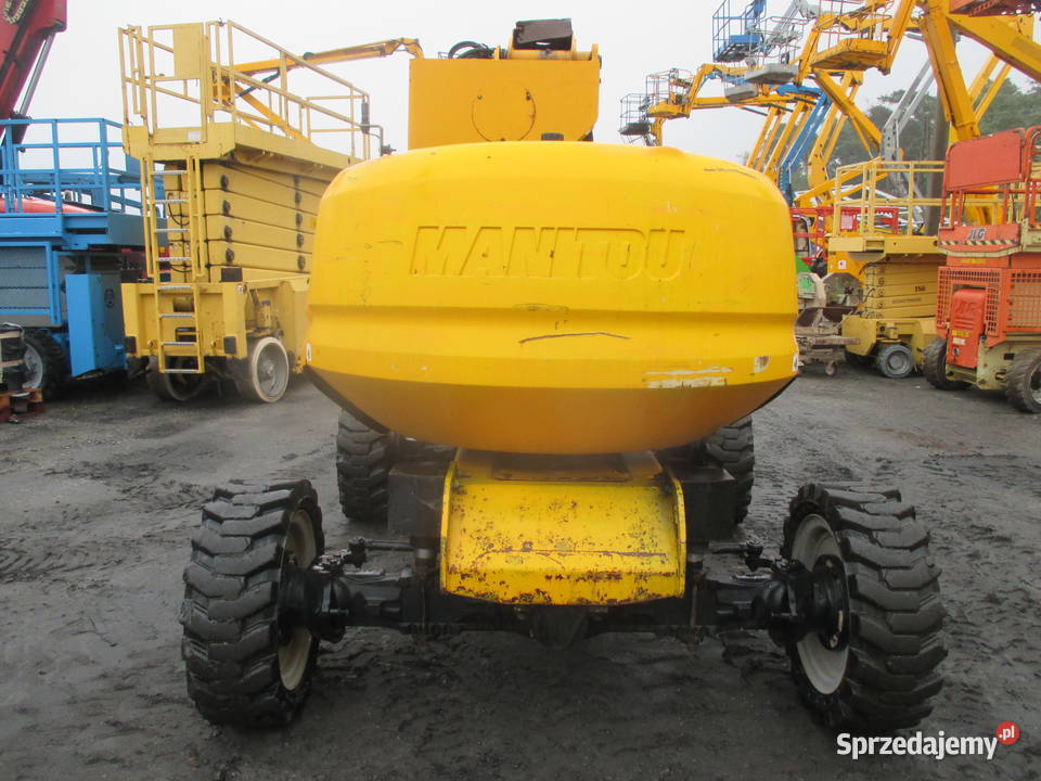 Podnośnik koszowy 16 m 4x4x4 Manitou 160ATJ Dźwigi, podnośniki Maszyny budowlane