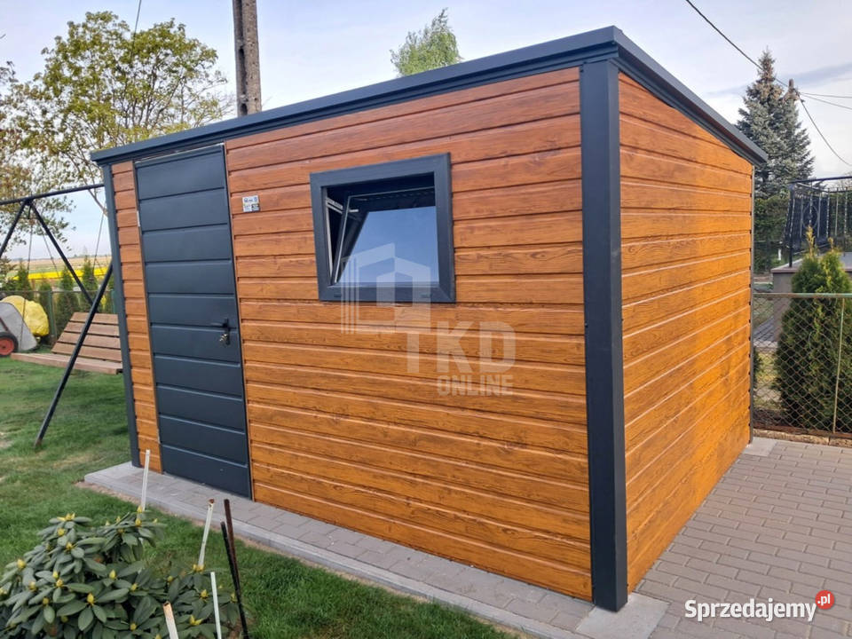 Schowek domek ogrodowy 3x2m drzwi okno sprzedam