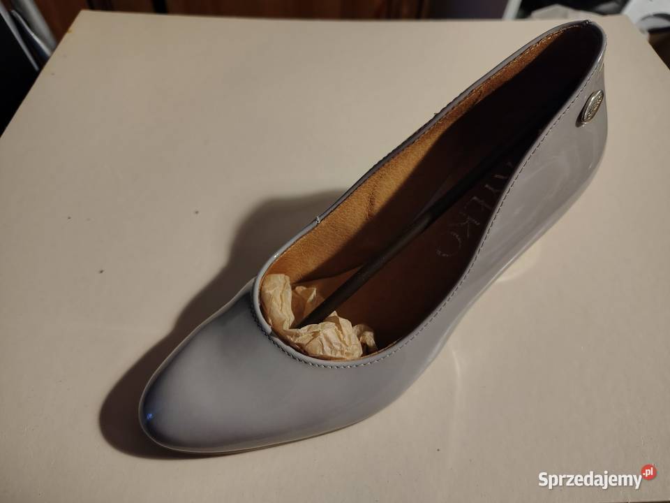 Szpilki obcasy szare gołębie Ryłko 35 Ryłko mazowieckie