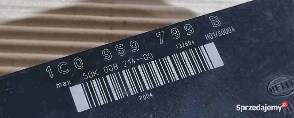 Moduł komfort 1C0959799B VW Passat osobowe pomorskie Bolesławice
